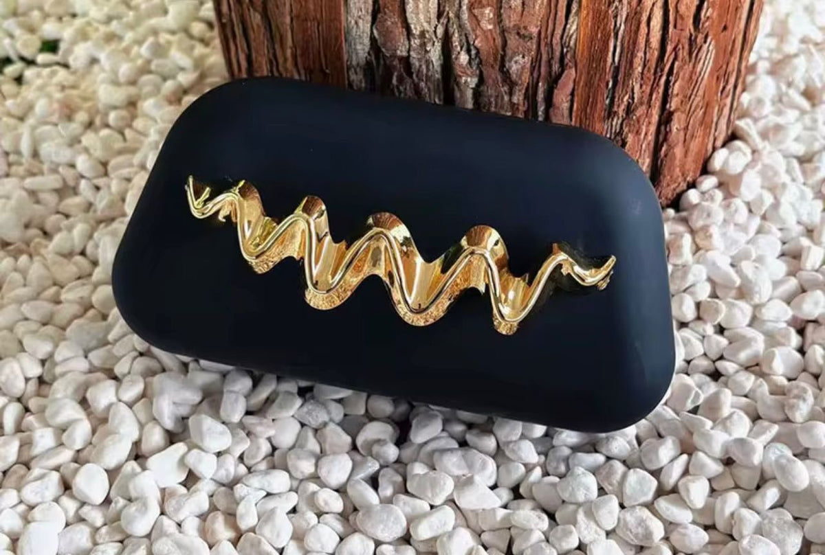 Serpentine Luxe Clutch