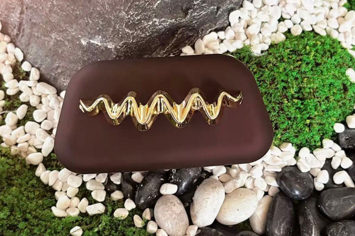Serpentine Luxe Clutch