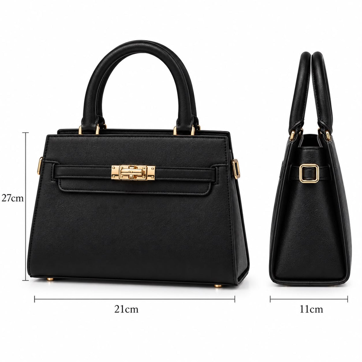 Élise Noir Satchel